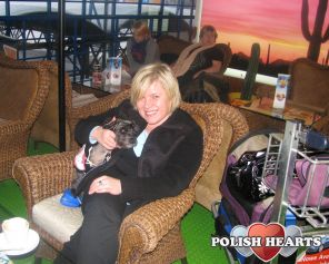 Na lotnisku we Wroclawiu, Luty 2010